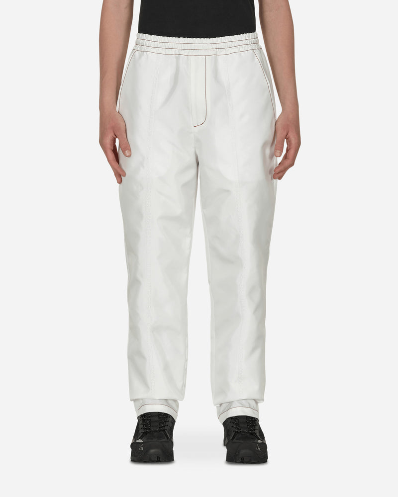 Kanghyuk Airbag String Trouser White/Red Stitch  Pants Trousers RMA22SST20 001