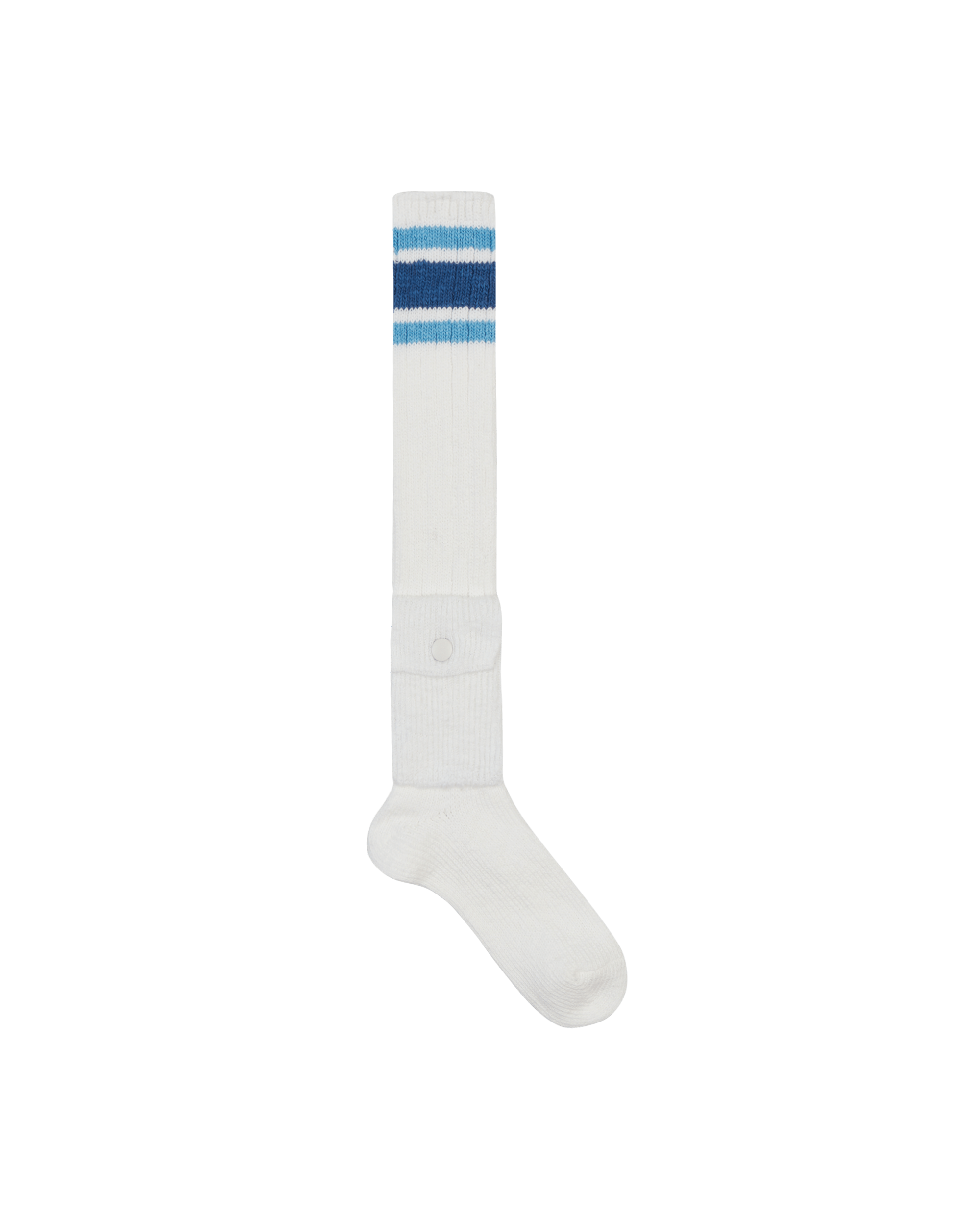 Kapital 56 Yarns Cotton Alpine Skaters White Underwear Socks K2103XG532 WHITE