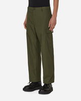 Kenzo Paris Pantalon Formel Dark Khaki Pants Trousers FC65PA2429DD 51