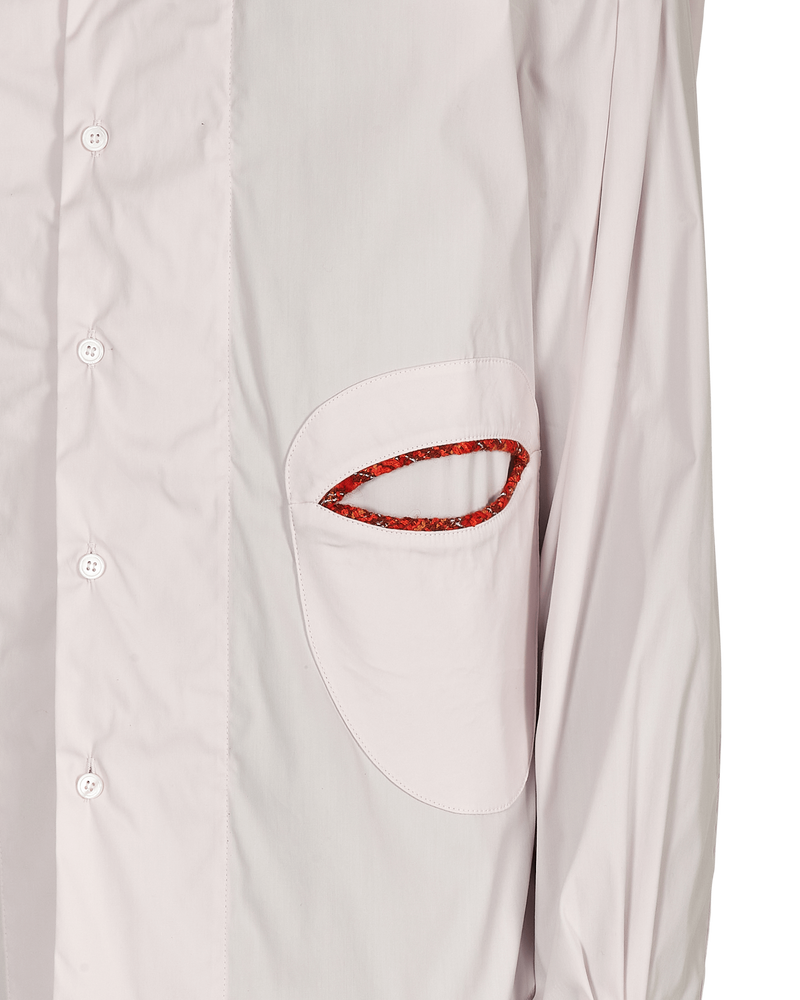 Kiko Kostadinov Torquils Pocket Pale Camellia/Ruby Shirts Longsleeve KKAW21SH01-41 001