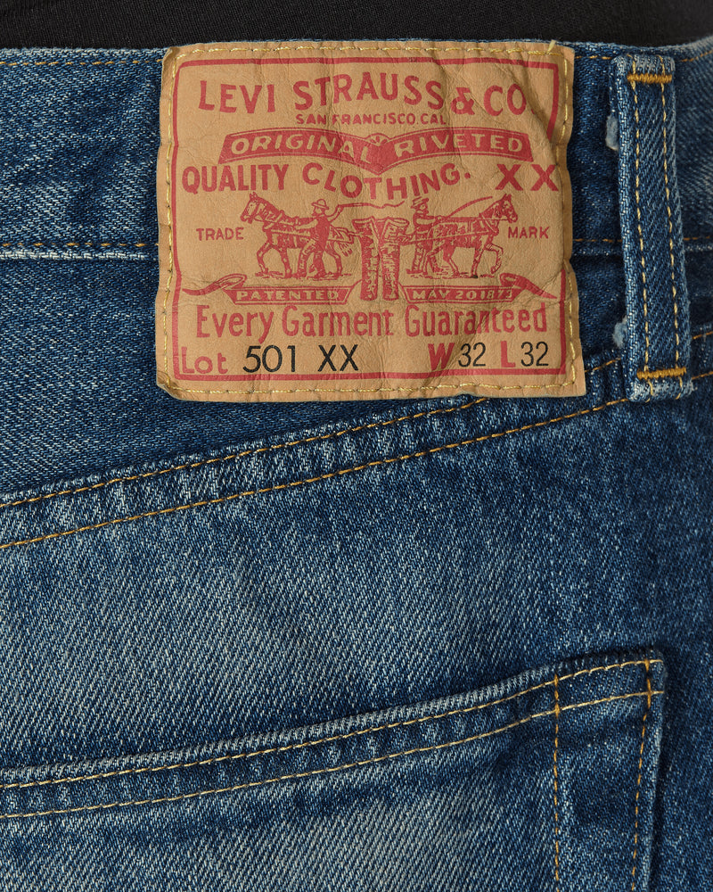 Levi's Slam Jam X Levi'S 501 Custom Pant Blue Stone Washed Pants Denim 50155SJ 0073