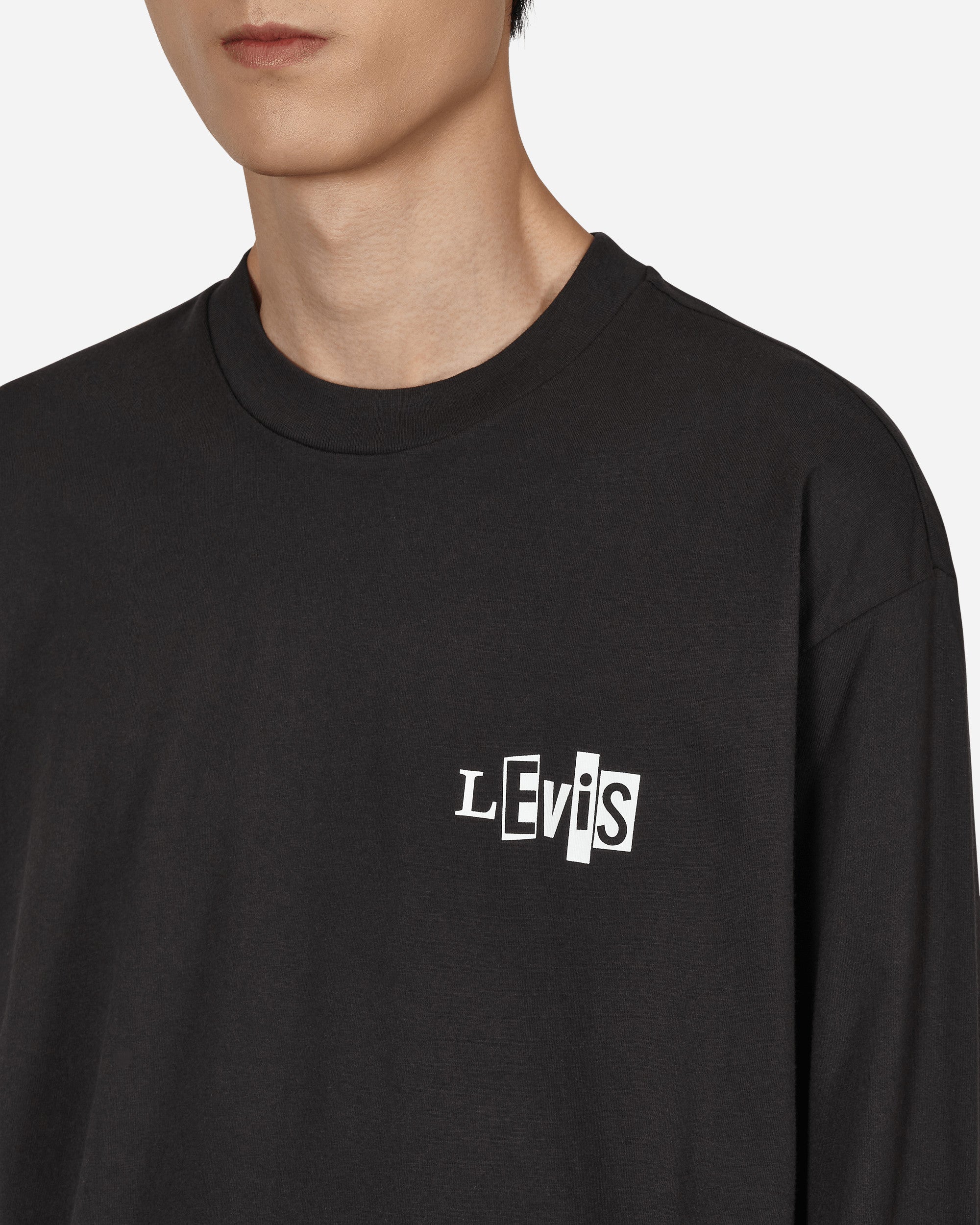 Levi's® Skateboarding Graphic Box L/S Tee Black T-Shirts Longsleeve A1006 0006
