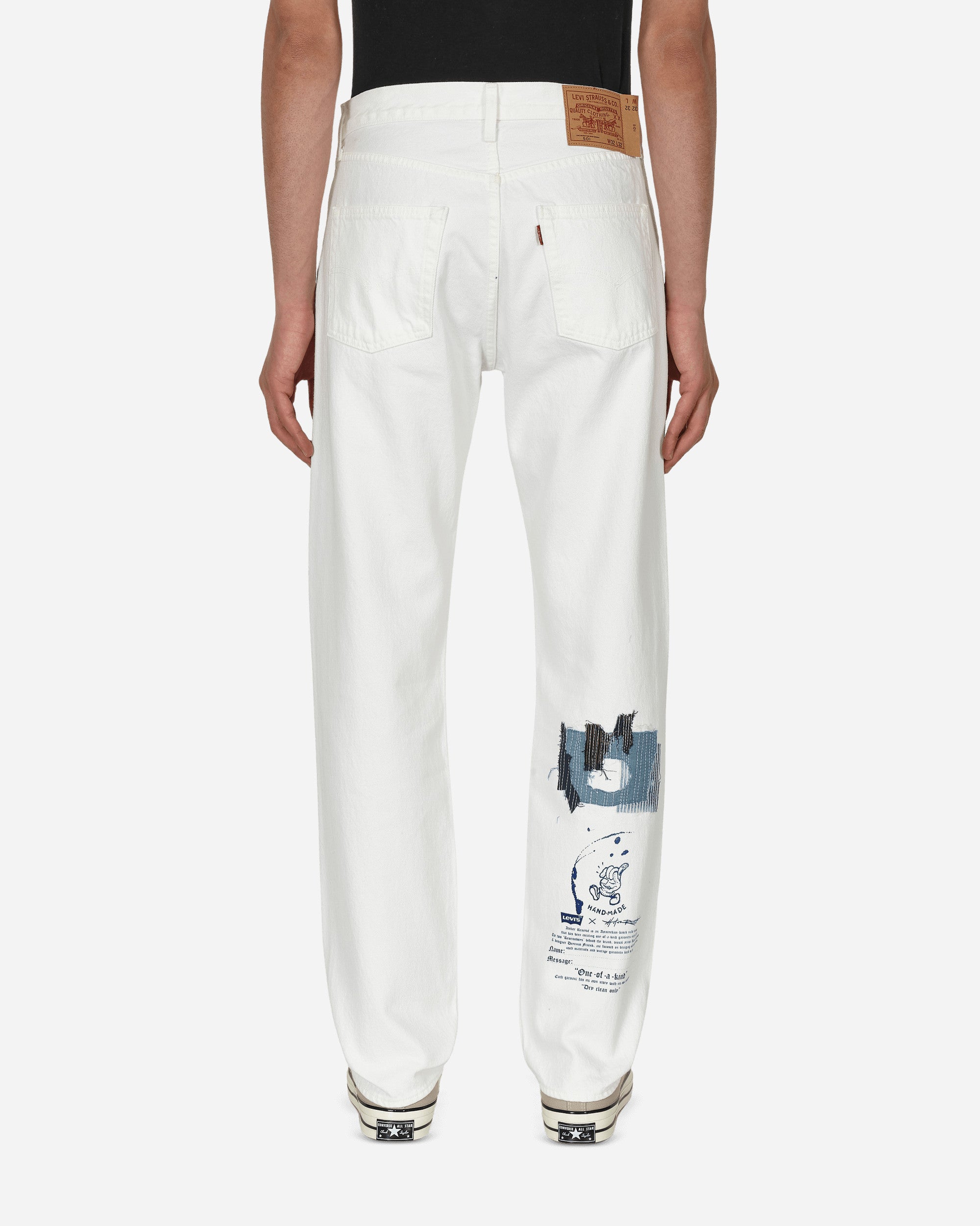 Levi's® Vintage Clothing Lvc 1984 501 84 White X Atelier Reserve White Pants Denim A4172 0000