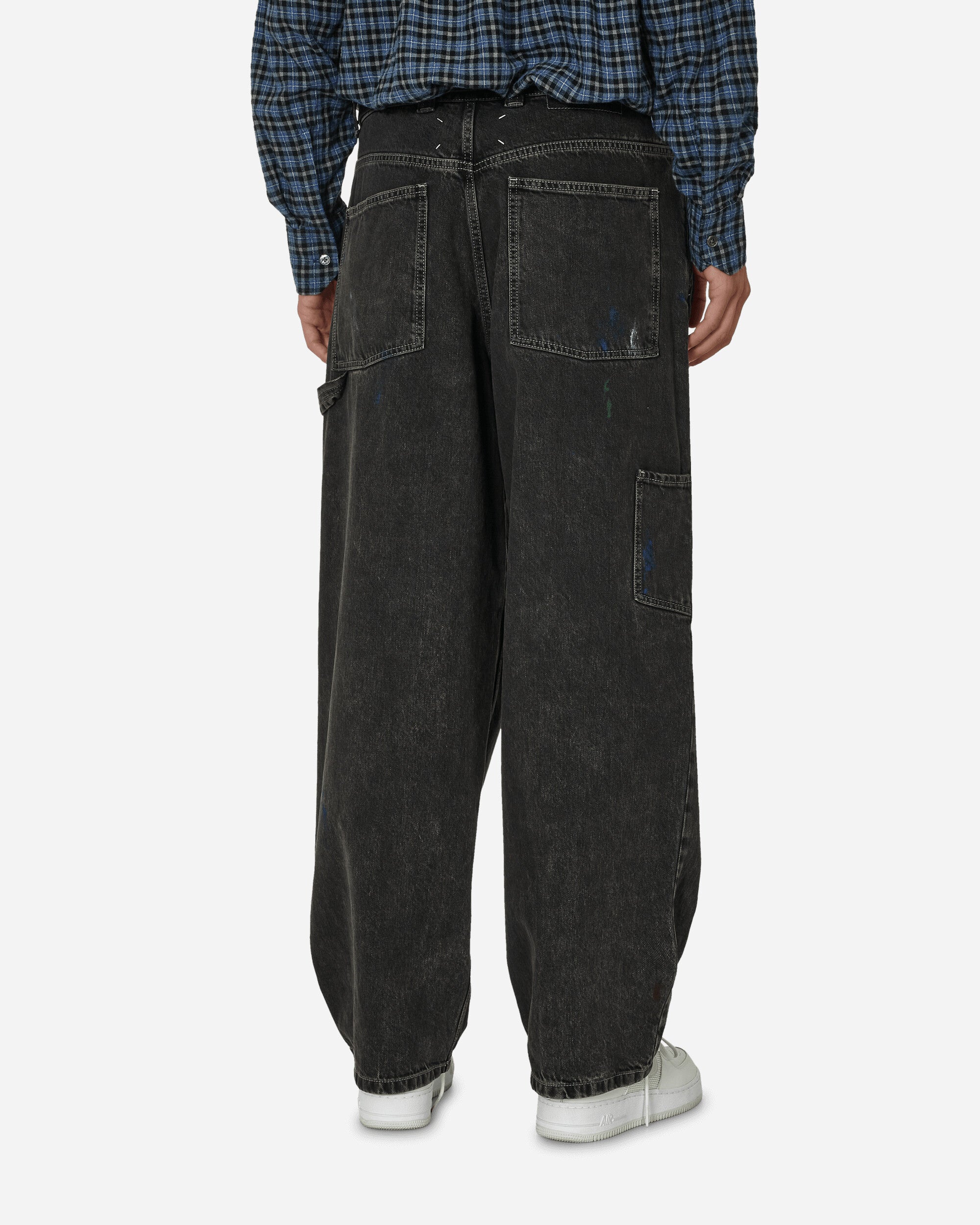 Maison Margiela 5-Pocket Denim Trousers Washed black Pants Denim S50LA0204 961