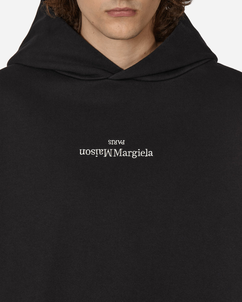 Maison Margiela Seatshirt Black/White Embroidery Sweatshirts Hoodies S50GU0167 962
