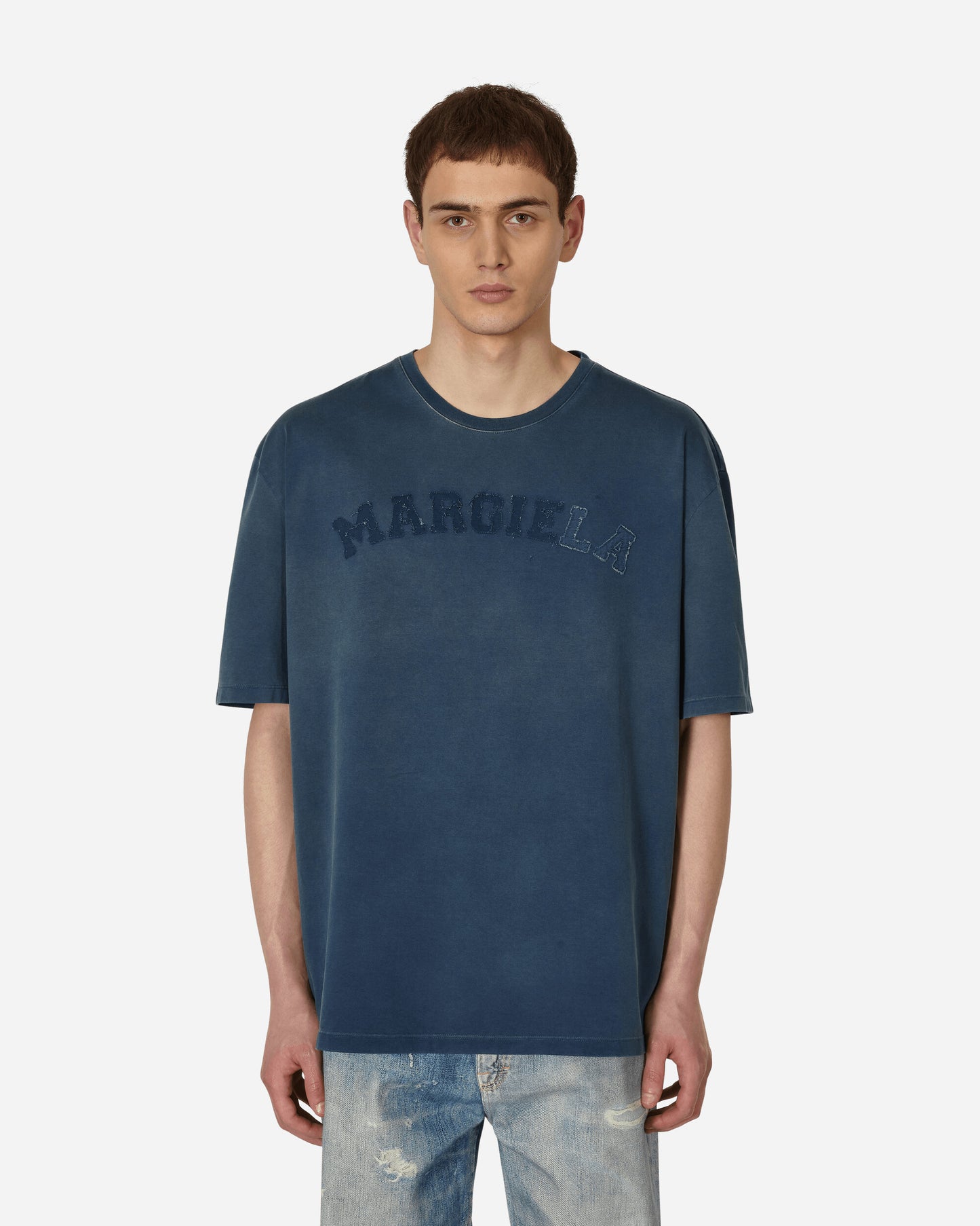 Maison Margiela T-Shirt Blue T-Shirts Shortsleeve S50GC0685 469