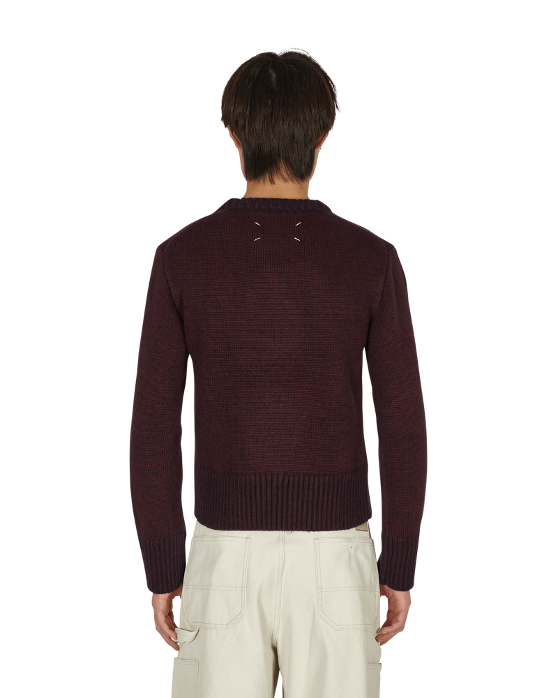 Maison Margiela Sweater Bordeaux Knitwears Sweaters S50GP0264S17850 248F