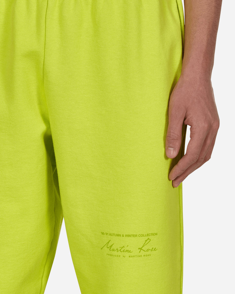 Martine Rose Slim Track Apple Green Pants Sweatpants M607FC MR055