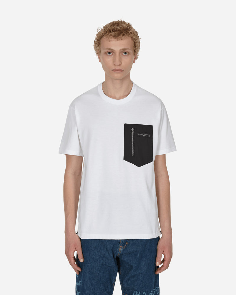 Mastermind World T-Shirts White Black T-Shirts Shortsleeve MW22S08-TS054-017 WHITE BLACK