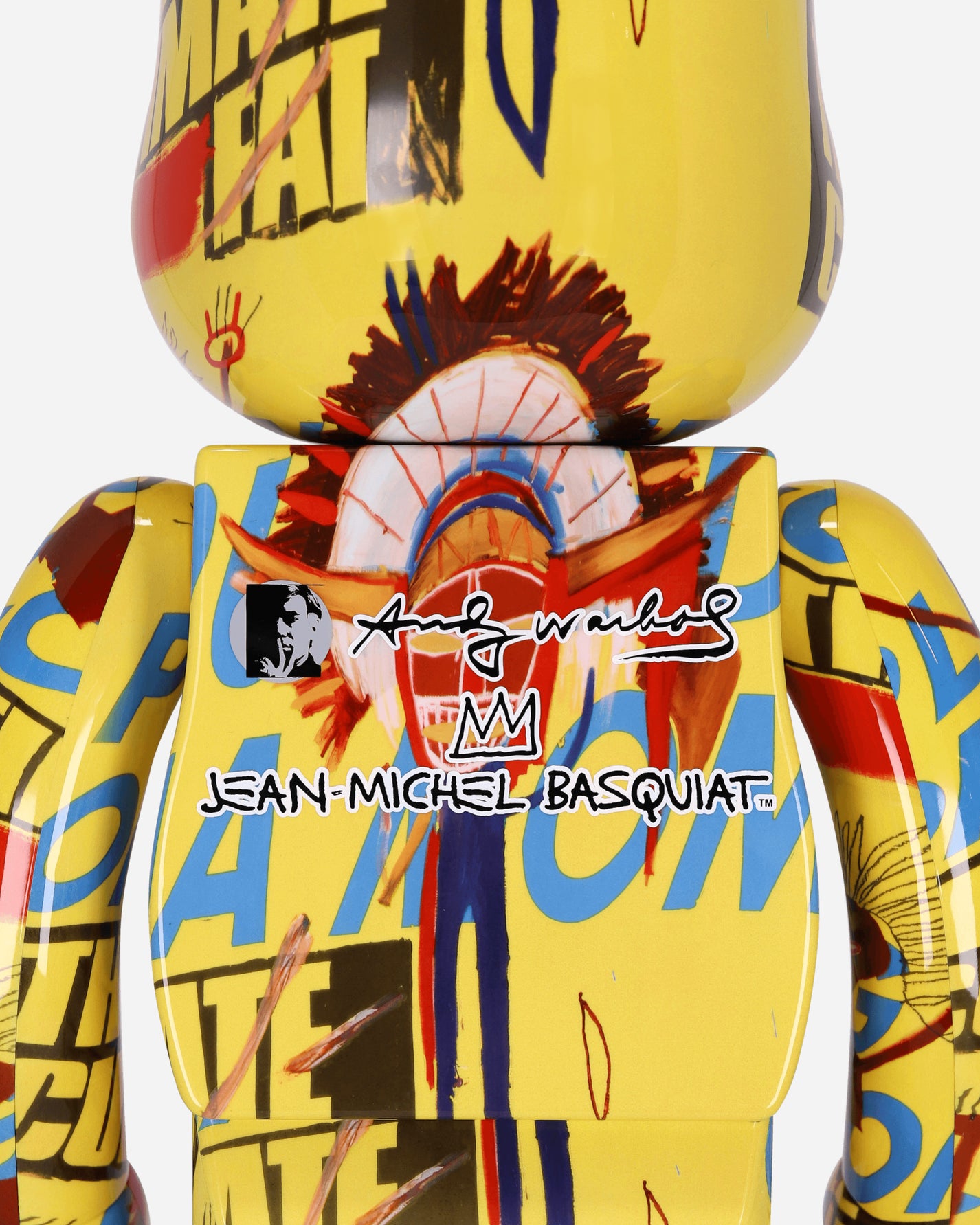 Medicom 1000% Andy Warhol X Jean Michel Basquiat #3 Ass Homeware Toys 1000WABASQUIAT3 ASS