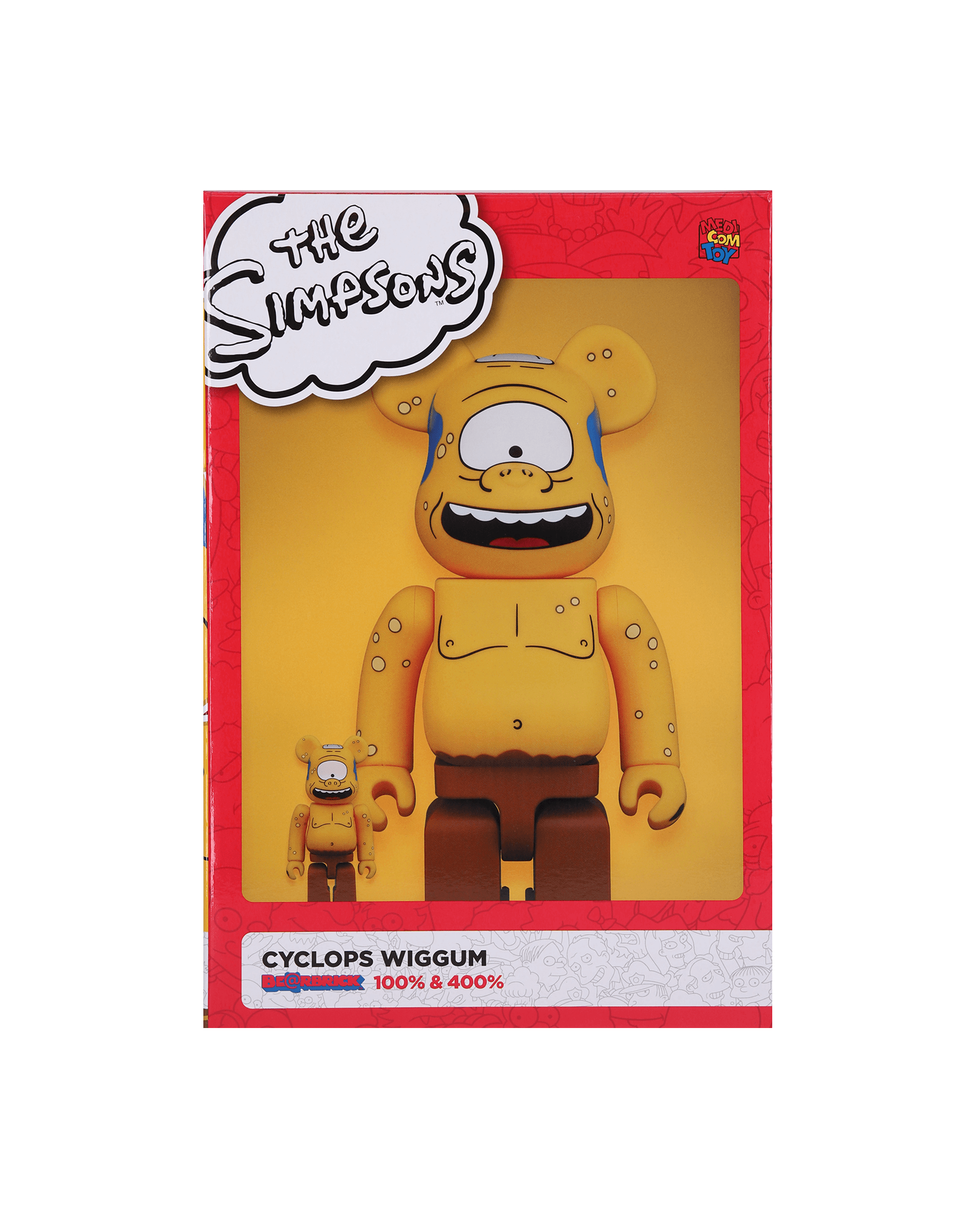 Medicom 100%+400% Simpsons Cyclops Ass Homeware Toys 14SIMPSONS ASS