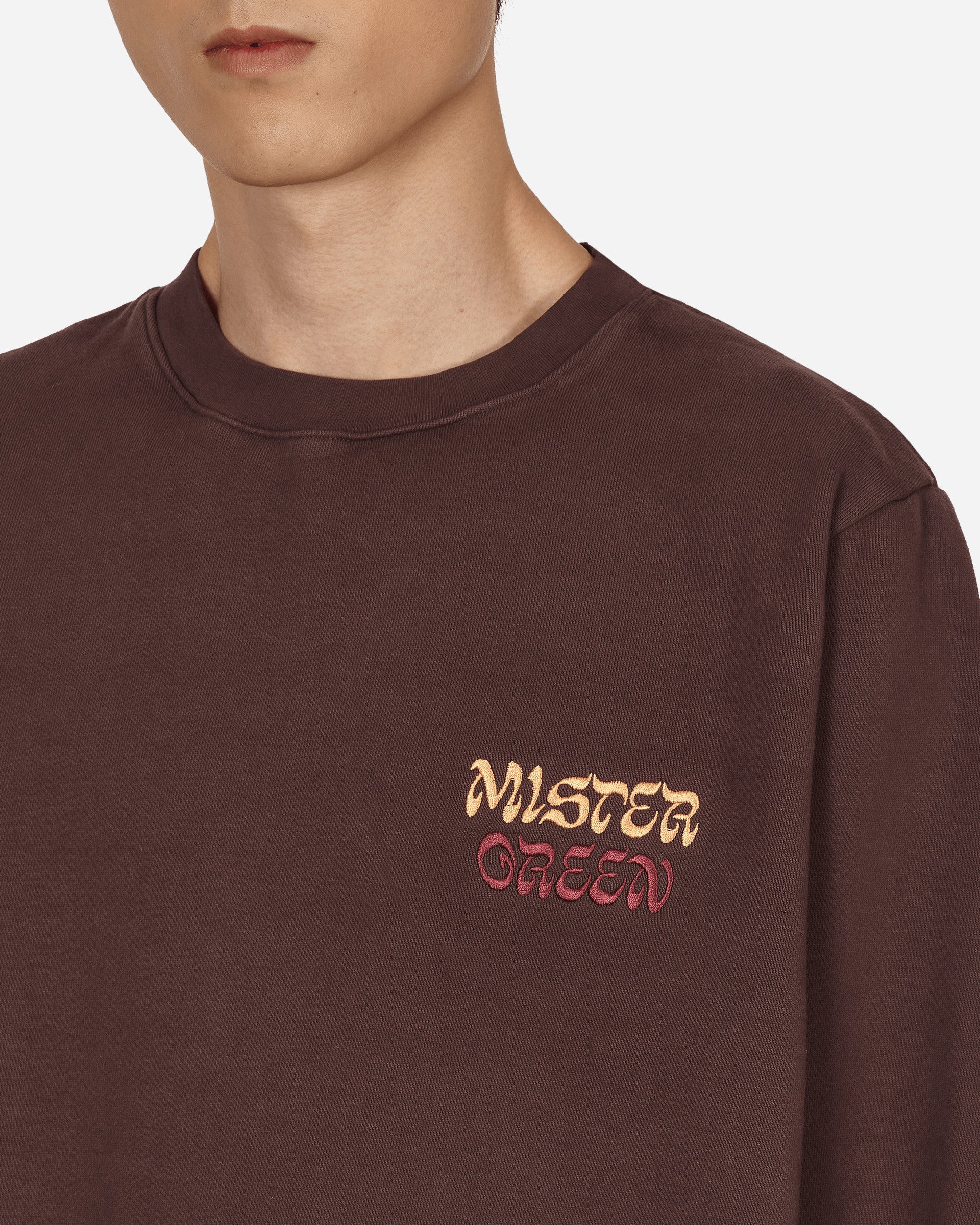 Mister Green Karma Logo Lava Rock Sweatshirts Crewneck MGKARMACREWNECK 001