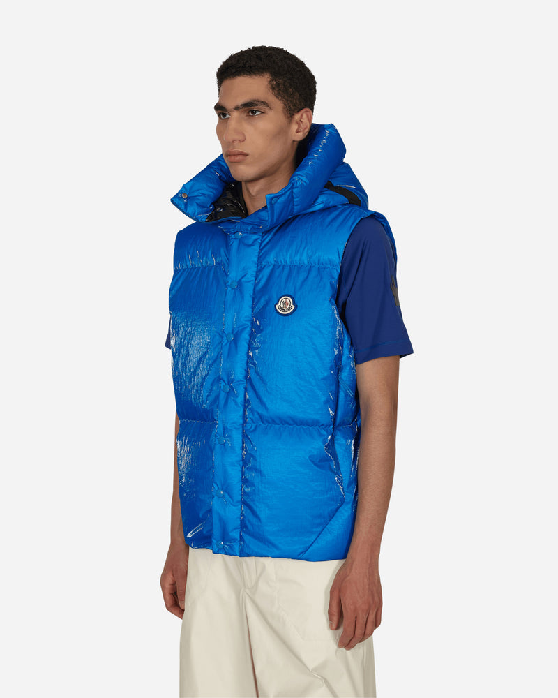 Moncler Giubbotto Light Blue Coats and Jackets Jackets H20911A00204 702