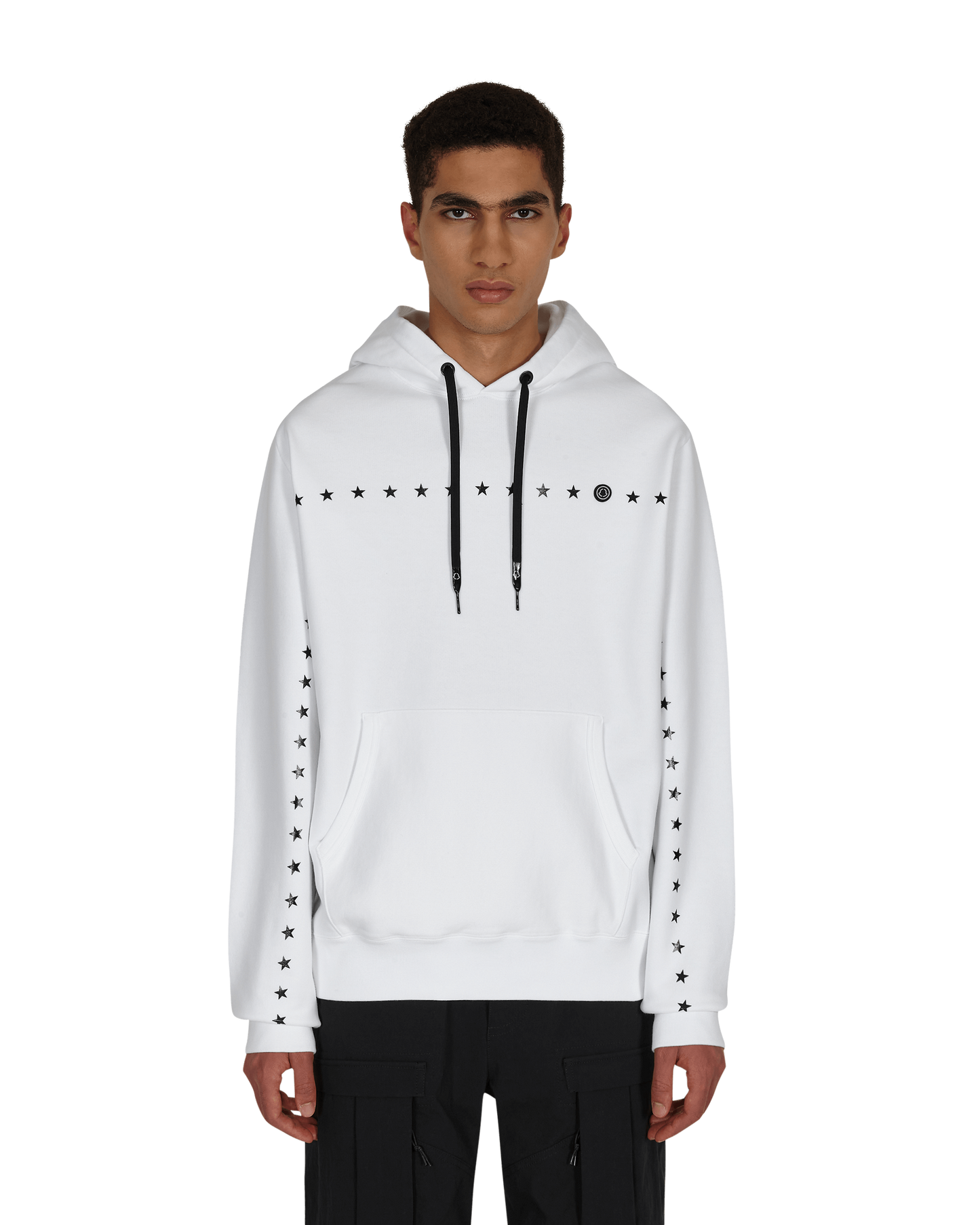 Moncler Genius Fragment Hoodie White Sweatshirts Hoodies G209U8G00007 001