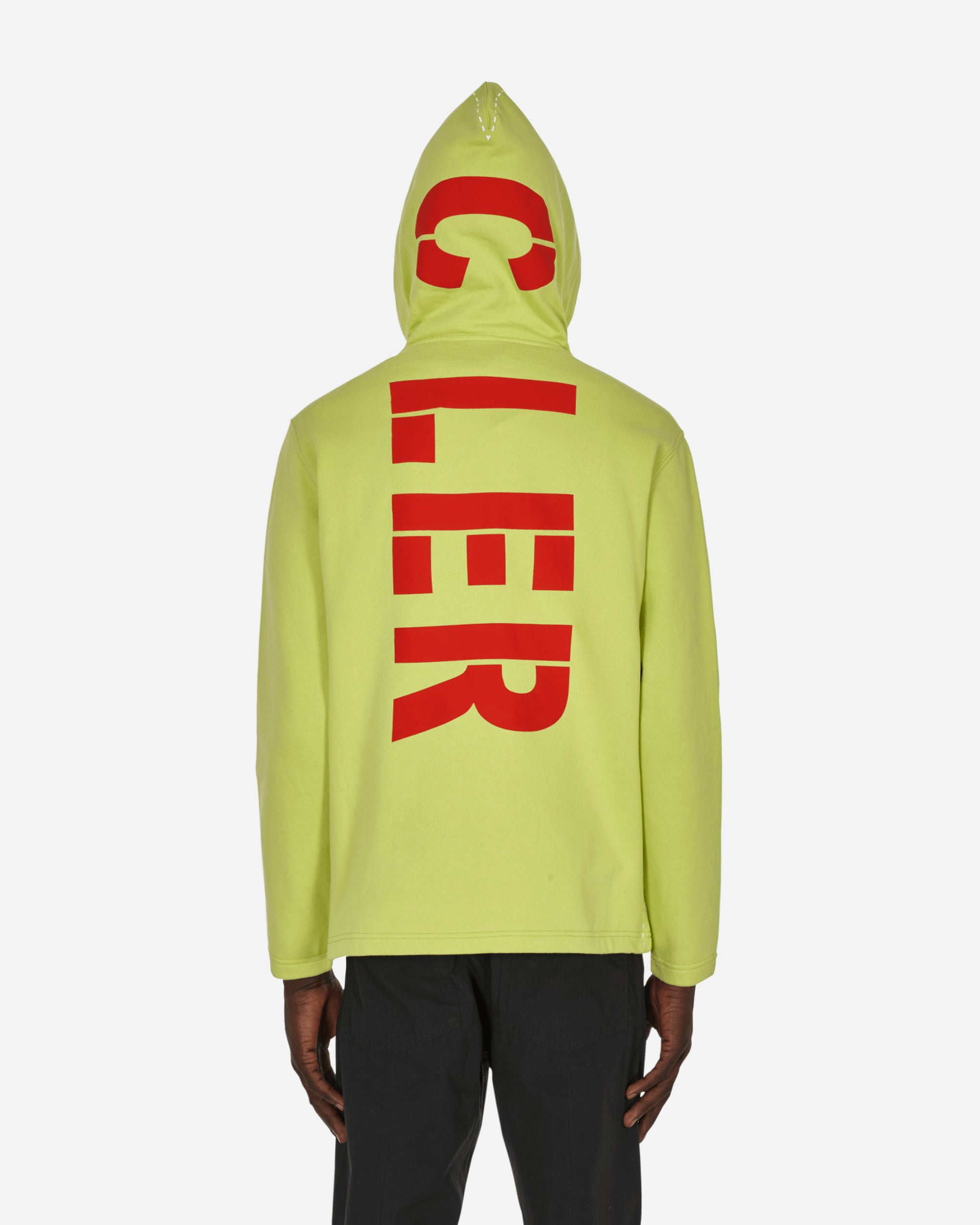 Moncler Genius Moncler Sos Hoodie Sweatshirt Light Yellow Sweatshirts Hoodies H109H8G00001 112