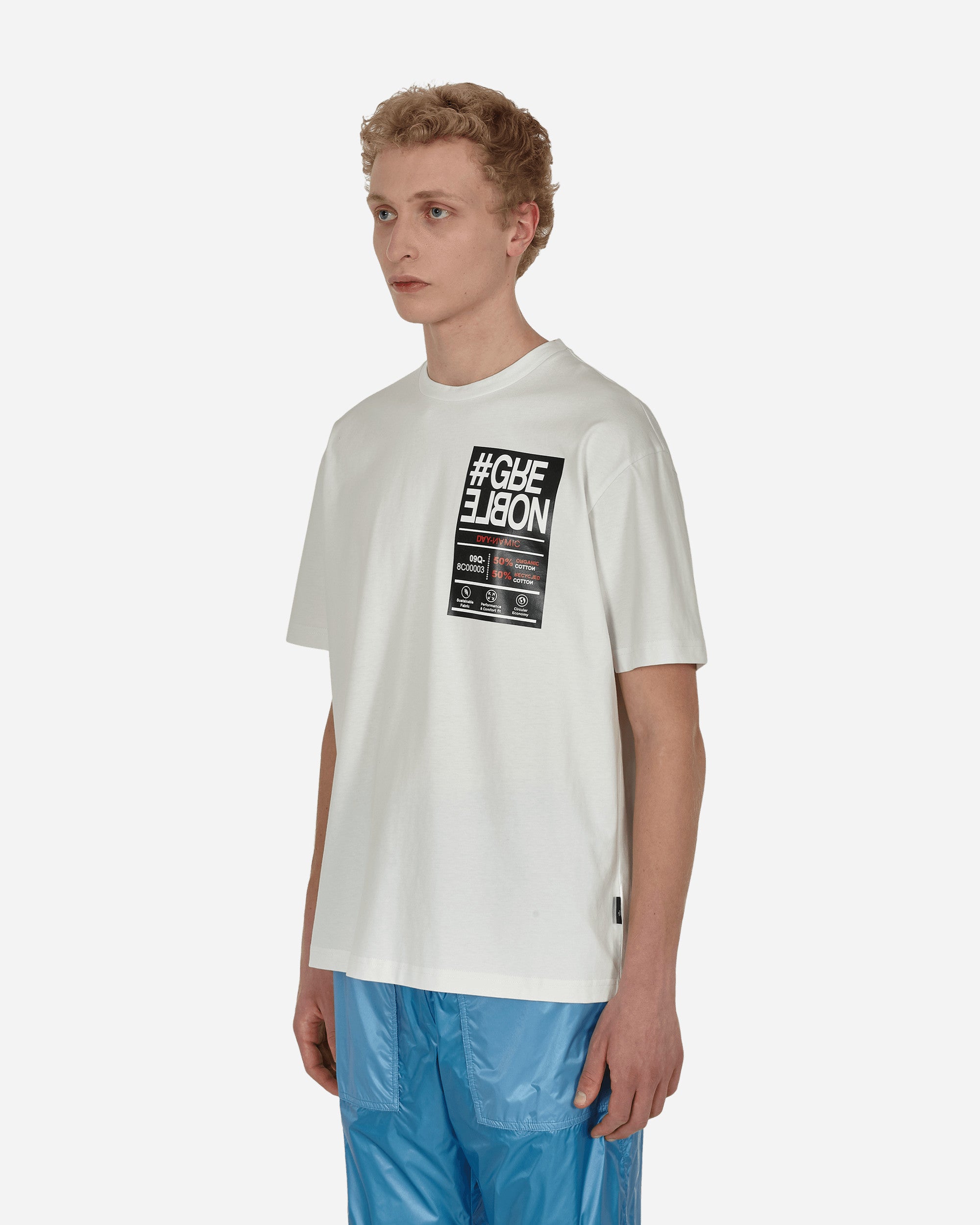 Moncler Genius Grenoble Day-Namic Man Ss T-Shirt Open Grey T-Shirts Shortsleeve G209Q8C00003 21D
