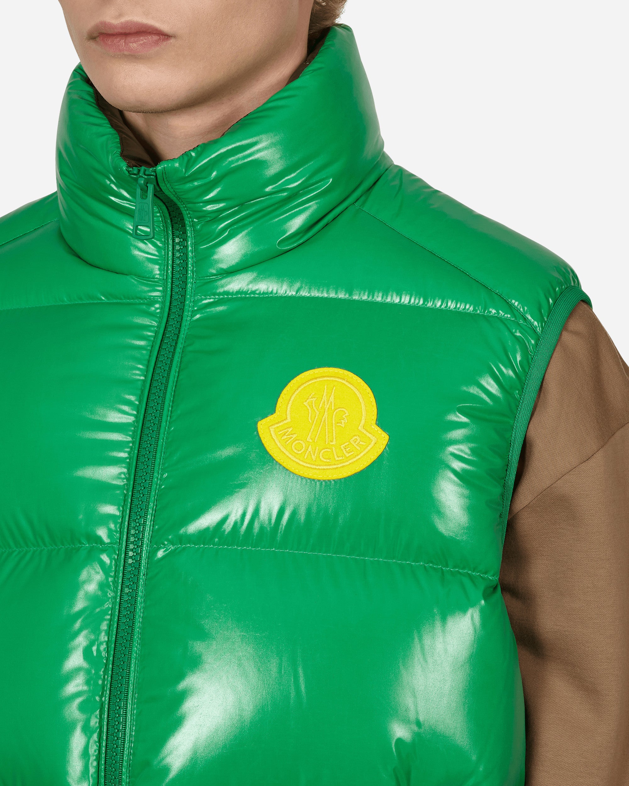 Moncler Genius 1952 Sumido Vest Medium Green Coats and Jackets Vests H20921A00037 834
