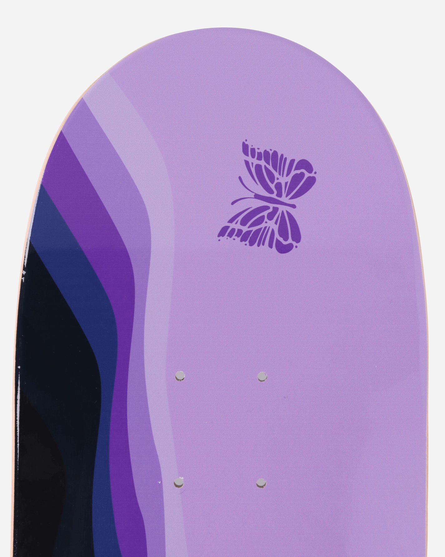 Needles Skate Deck 8.25 Black/Purple Skateboarding Decks MR6140 A