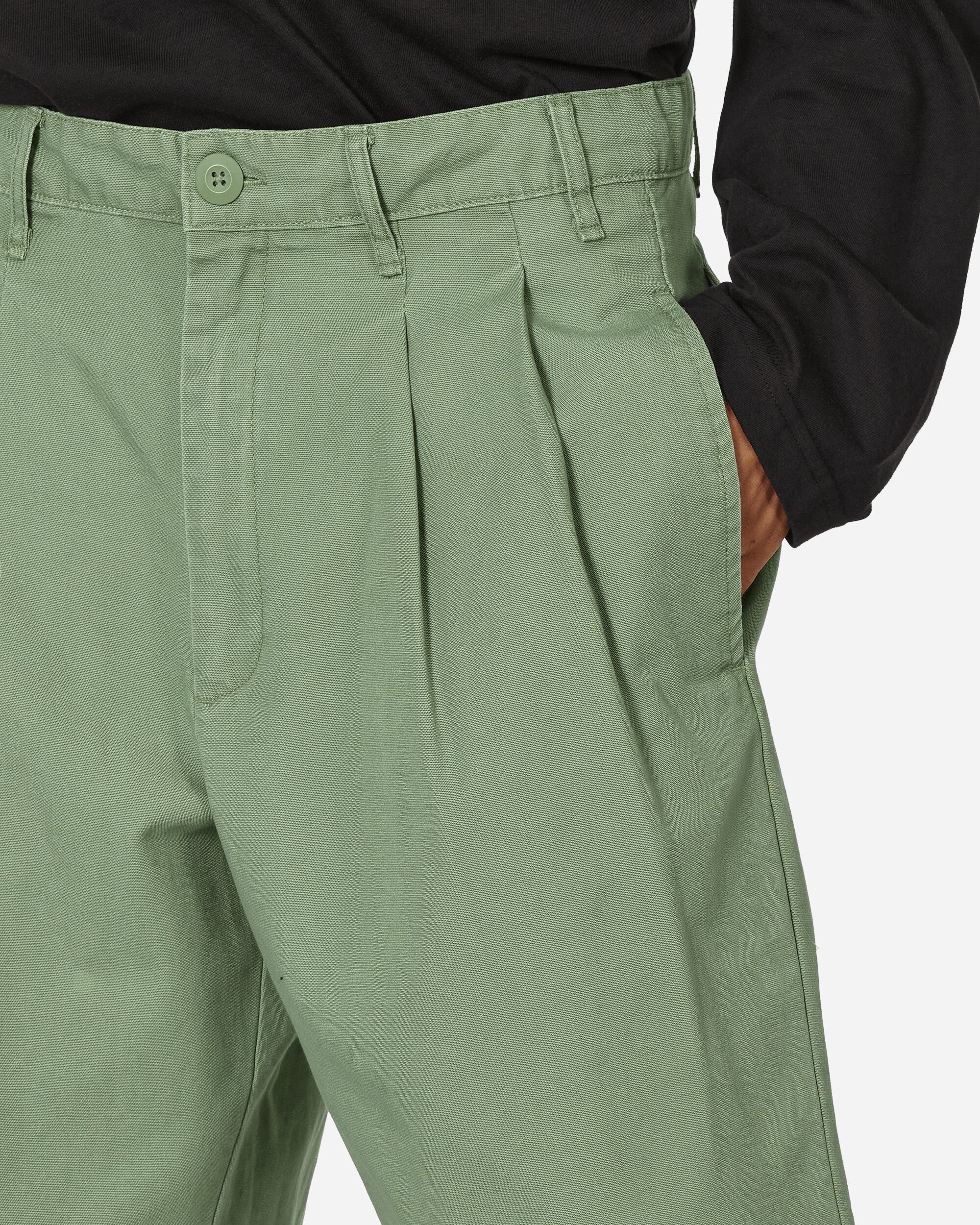Nike Pleated Chino Short Oil Green/White Shorts Short DX0643-386