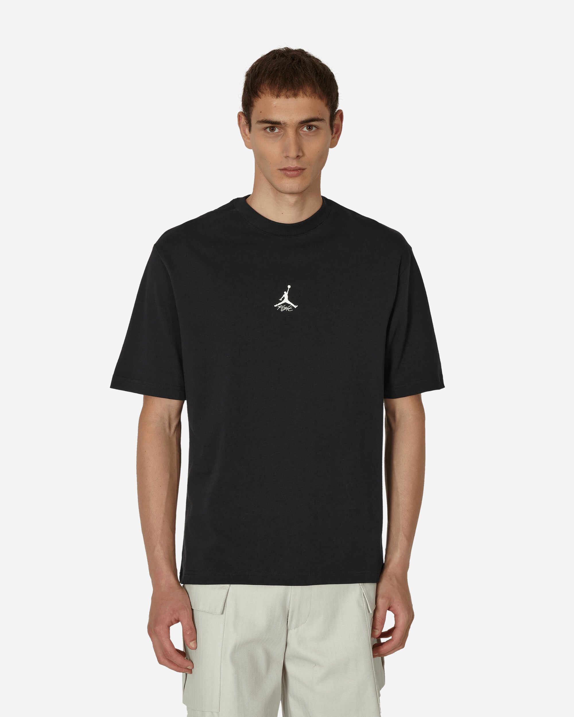 Nike Jordan M J Flt Hrtg 85 Ss Crew Black T-Shirts Shortsleeve FB7384-010