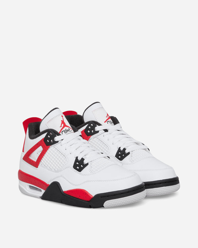 Nike Jordan Air Jordan 4 Retro White/Fire Red/Black Sneakers High 408452-161