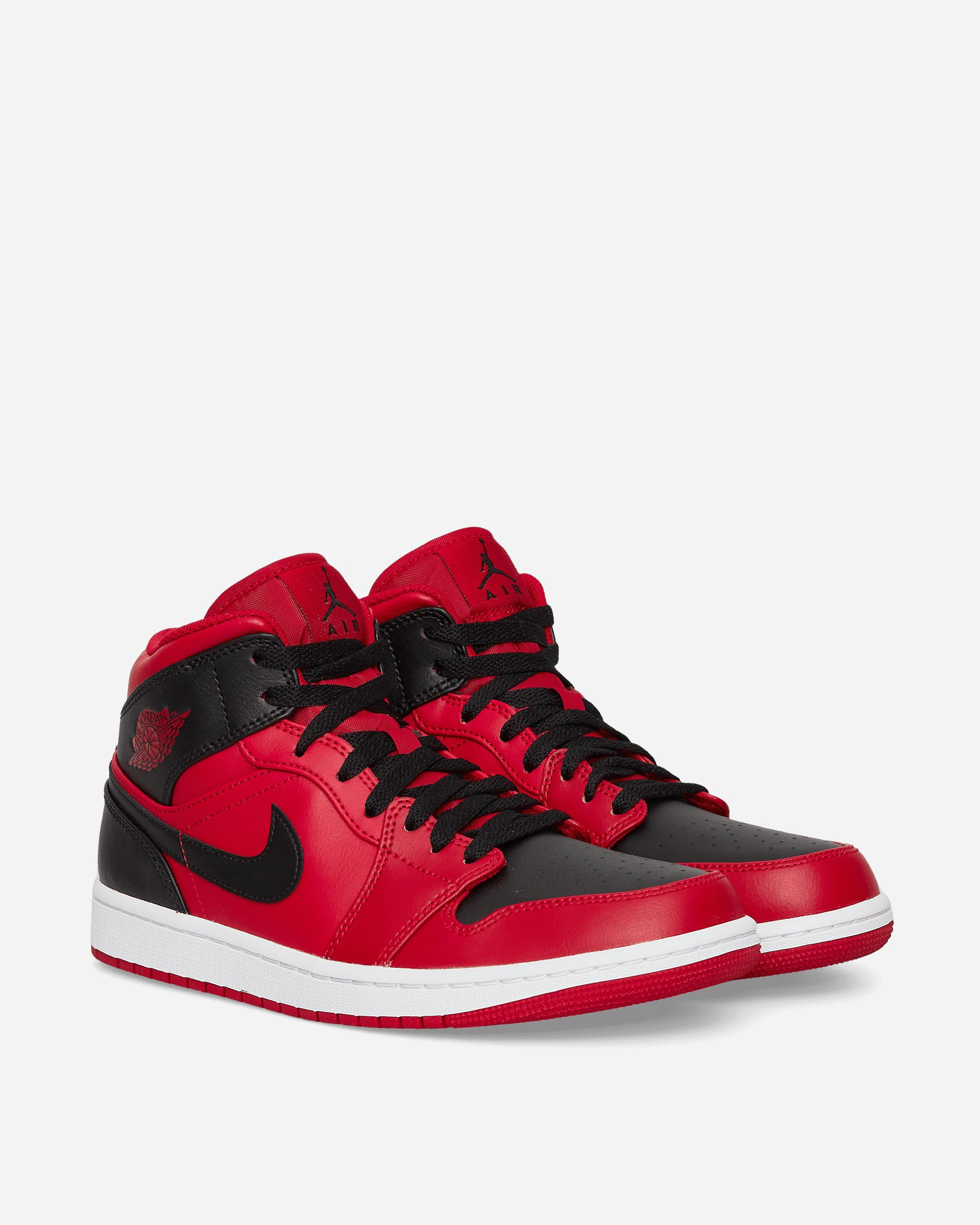 Nike Jordan Air Jordan 1 Mid Gym Red/Black White Sneakers Mid 554724-660