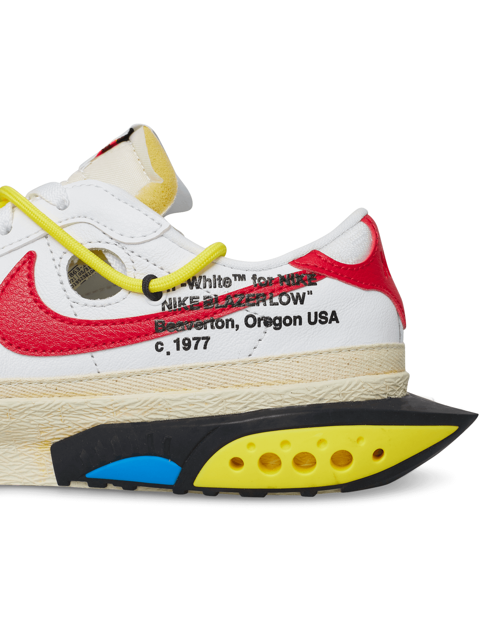 Nike Special Project Blazer Low 77 / Ow White/University Red Sneakers Low DH7863-100