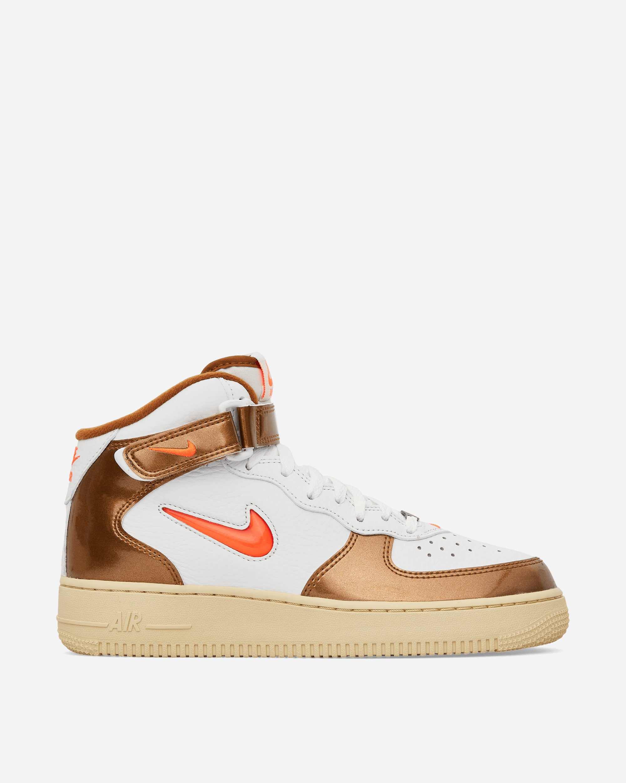 Nike Special Project Air Force 1 Qs White/Total Orange Sneakers Mid DH5623-100