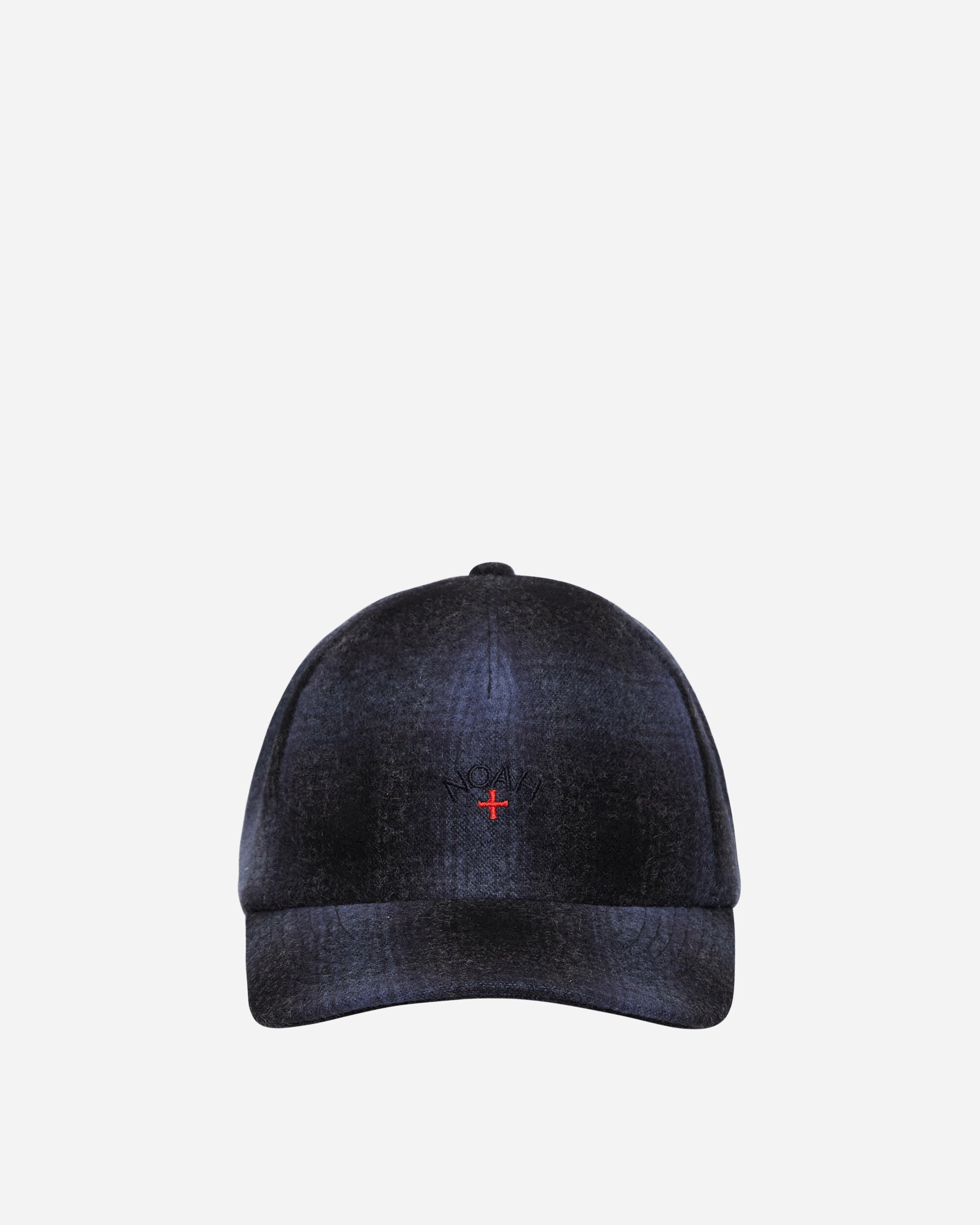 Shadow Plaid 5-Panel Cap Blue