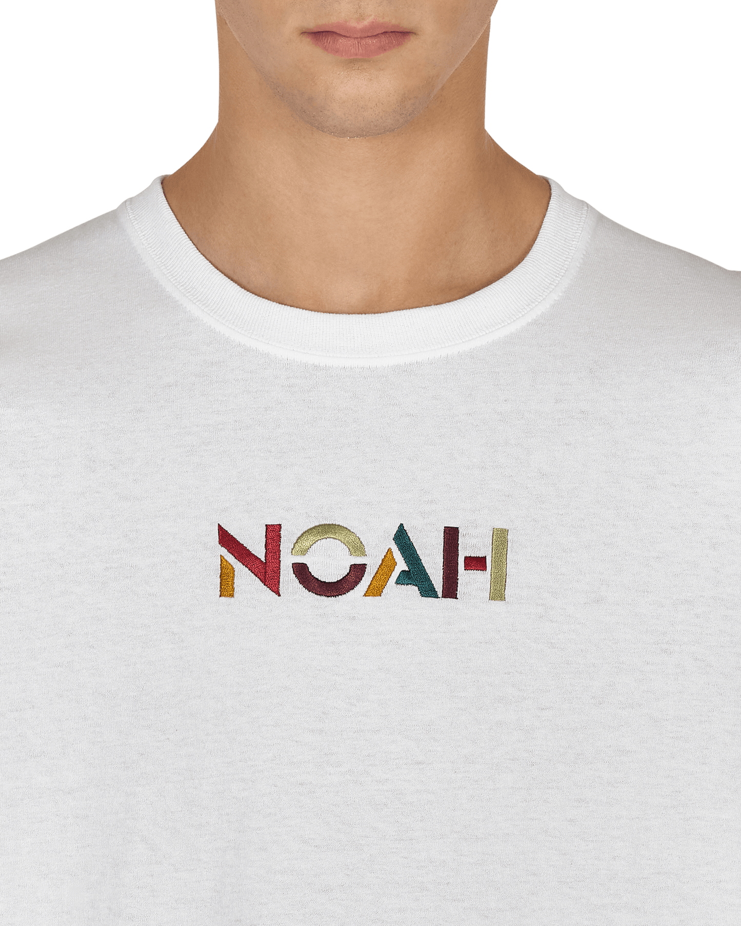 Noah Sign Tee White T-Shirts Shortsleeve T010FW21 WHT