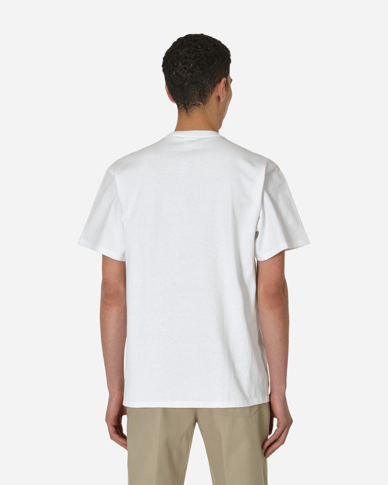 Noah Stack Logo Tee White T-Shirts Shortsleeve T129SS23 WHT