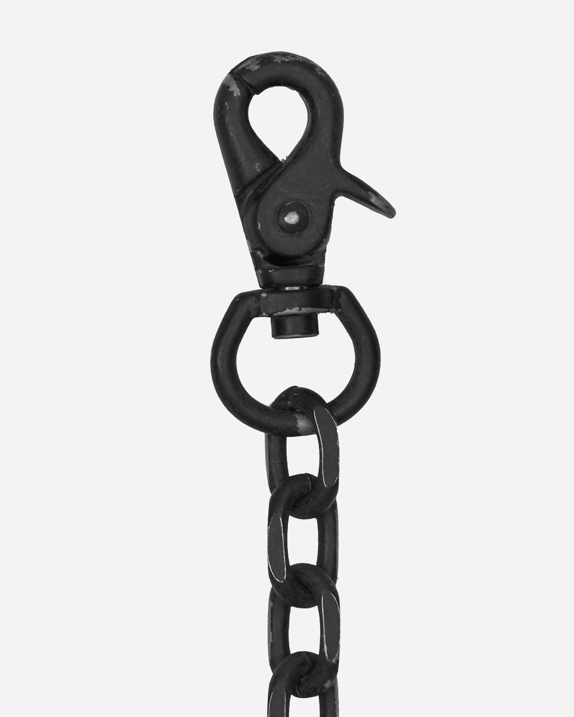 Our Legacy Ladon Varnished Black Metal Small Accessories Keychains A4238LVB 1