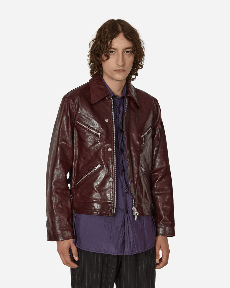 Demon Leather Jacket Chianti