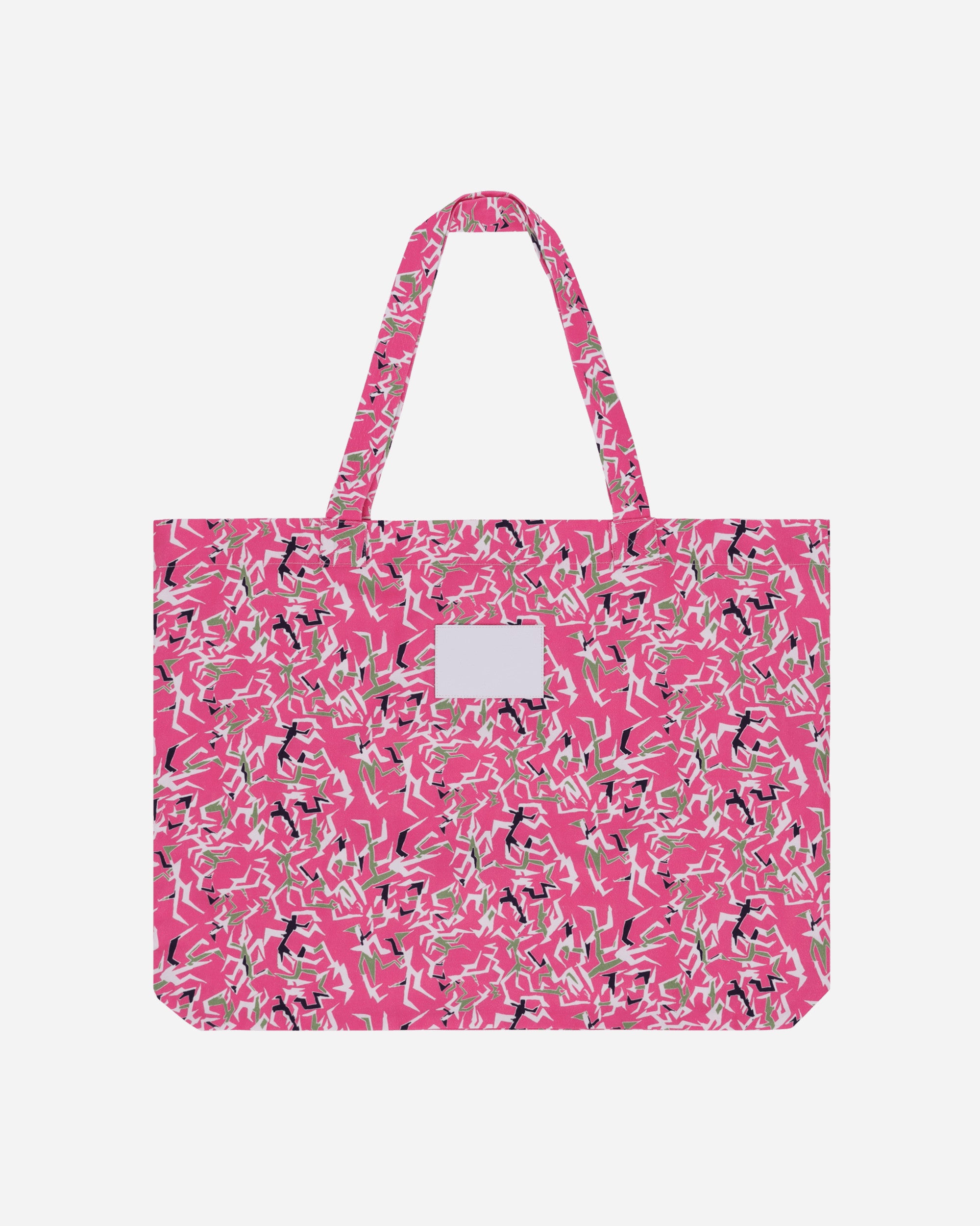 Paccbet Workwear Floral Tote Woven Pink Bags and Backpacks Tote PACC10K002 1