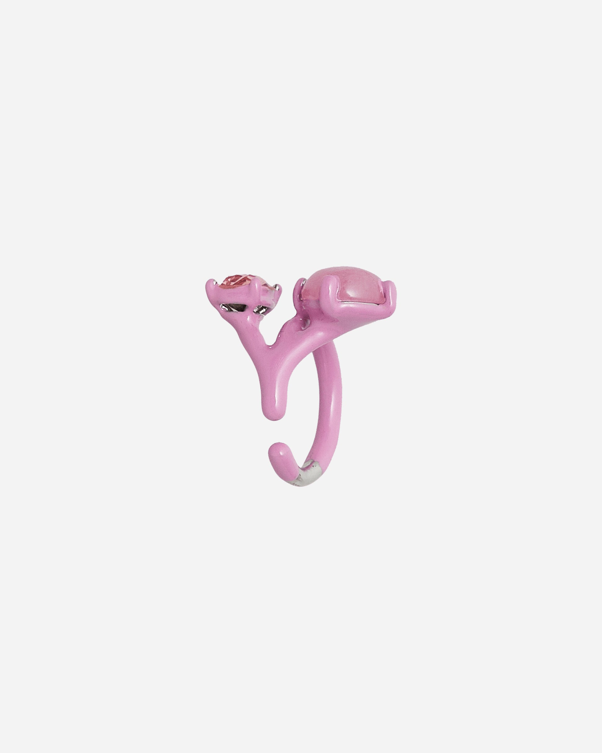 Panconesi Wmns Corolla Ear Cuff Pink Jewellery Earrings F23-EA006-S 4