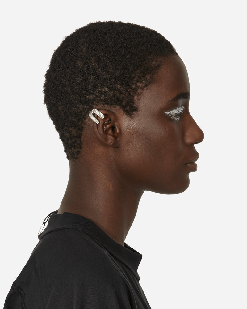 Panconesi Wmns Crystal Stellar Ear Cuff Silver Jewellery Earrings F23-EA015-S 3