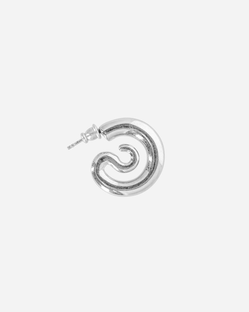 Panconesi Wmns Serpent Hoops Xs Silver Jewellery Earrings F23-EA027-P 3