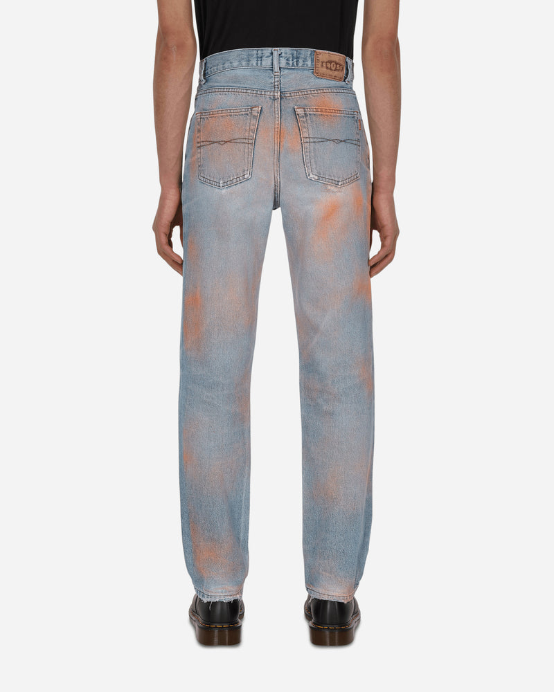 Phipps Spray Painted Jeans Blue Orange   Pants Denim GLP00046 BLUEORANGE