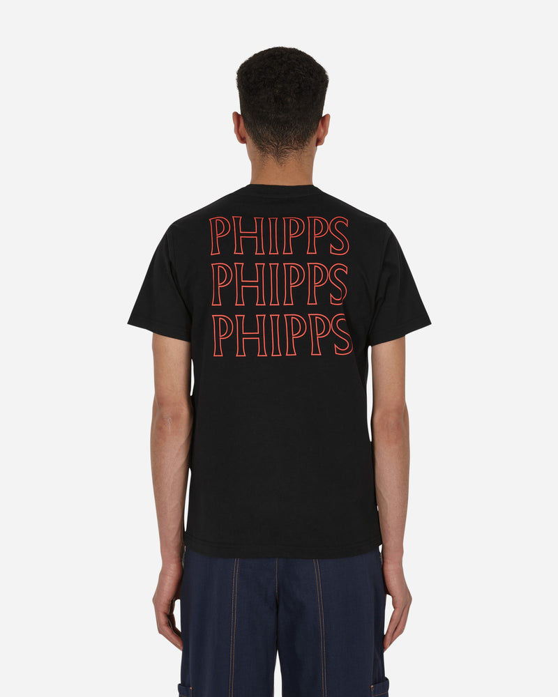 Phipps Smiley T Black   Shirts Shortsleeve T001-2MB1J000601001 BLACK