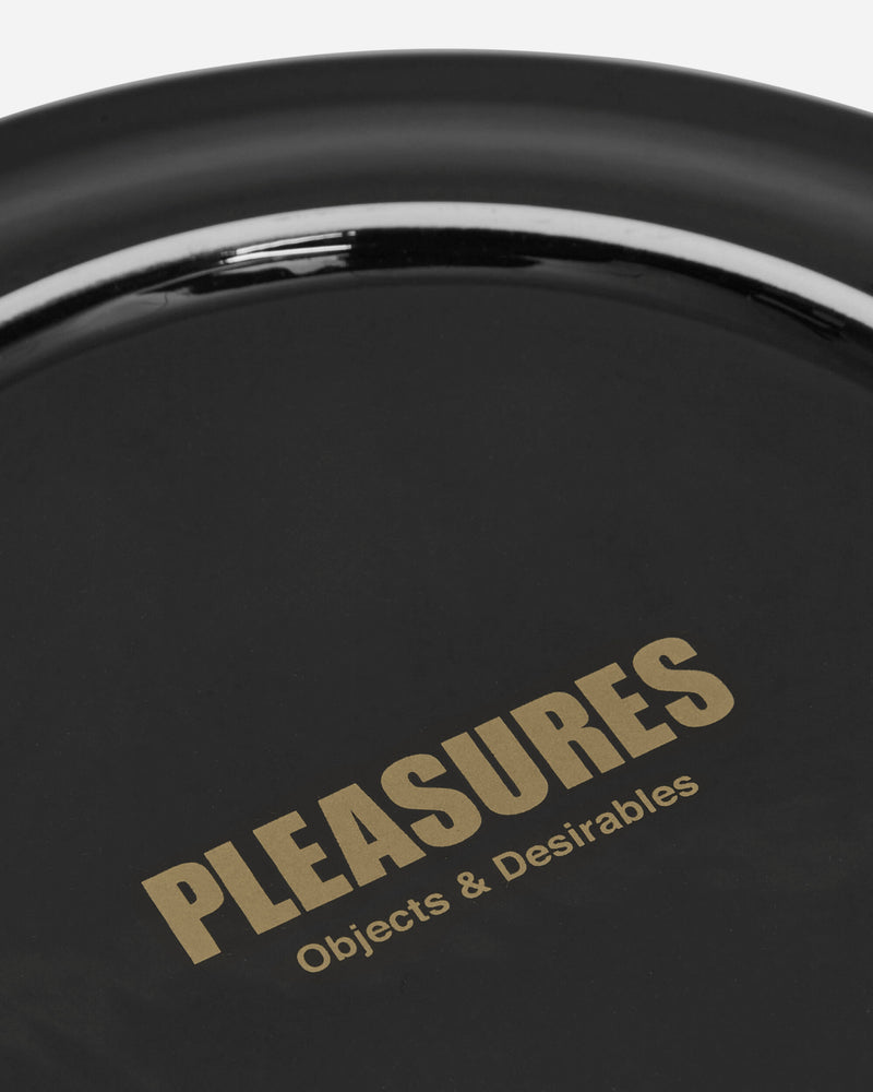 Pleasures Eat Plate Black Tableware Dishes and Trays P23F069 BLACK