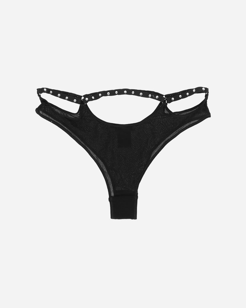 Priscavera Wmns Studded Thong Black Underwear Thongs 008026-117 BK