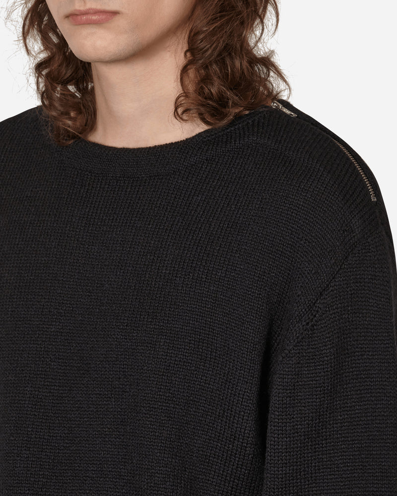 Ranra Meison Black Knitwears Sweaters AMFW22CA02529372 0372