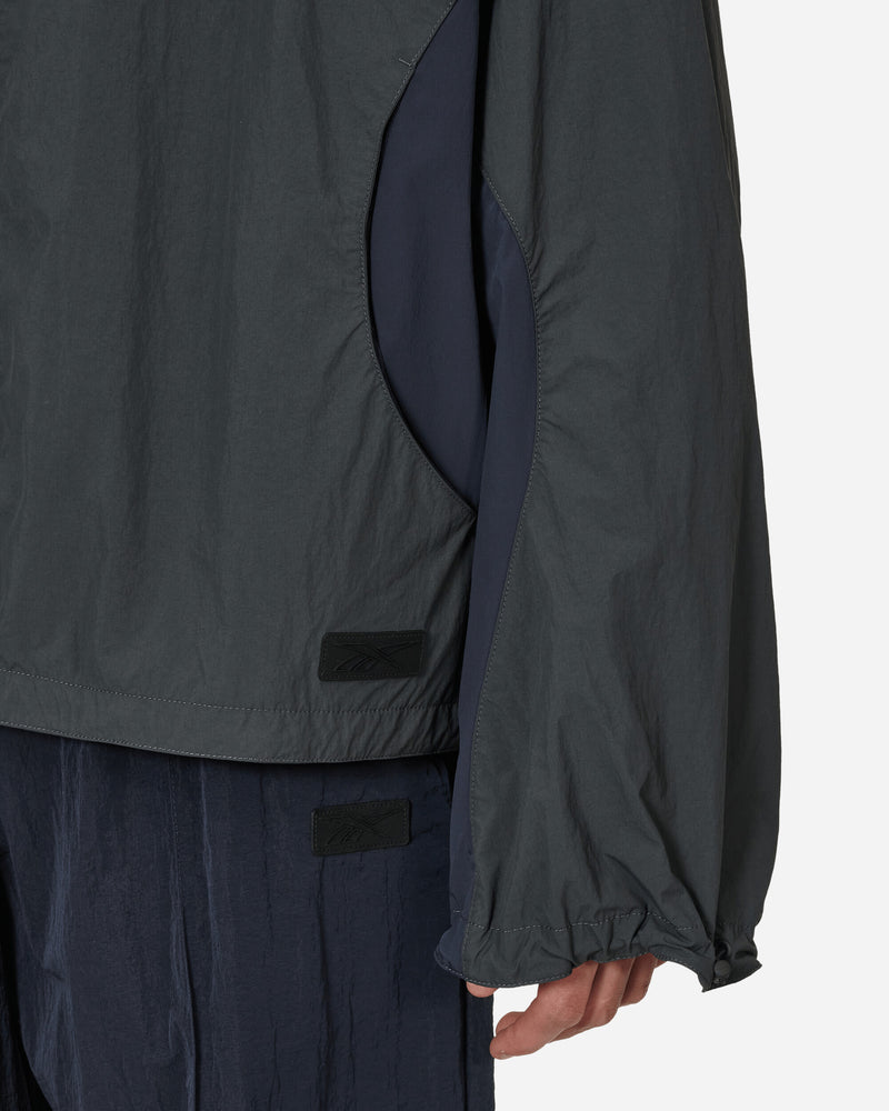 Reebok Organic Cut Track Jacket Anthracite/Blue Navy Sweatshirts Track Tops RMBD004C99FAB0011140