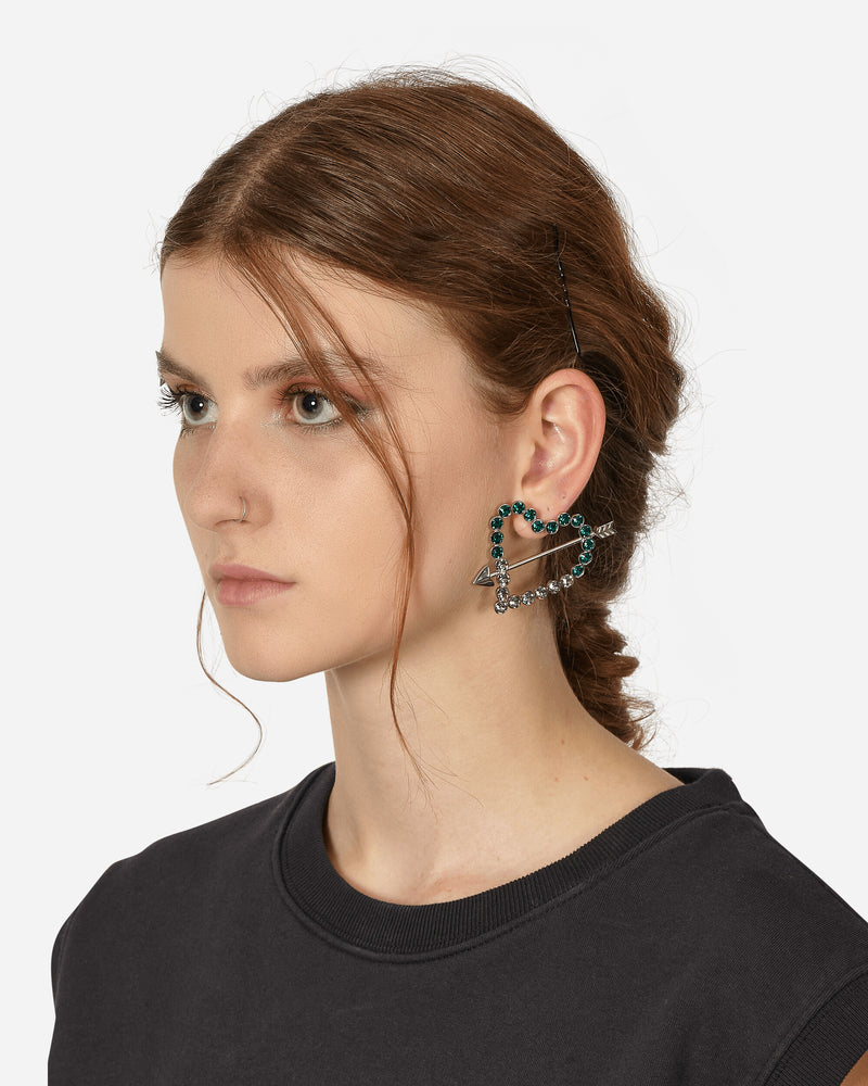 Cupido Earrings Crystal / Green