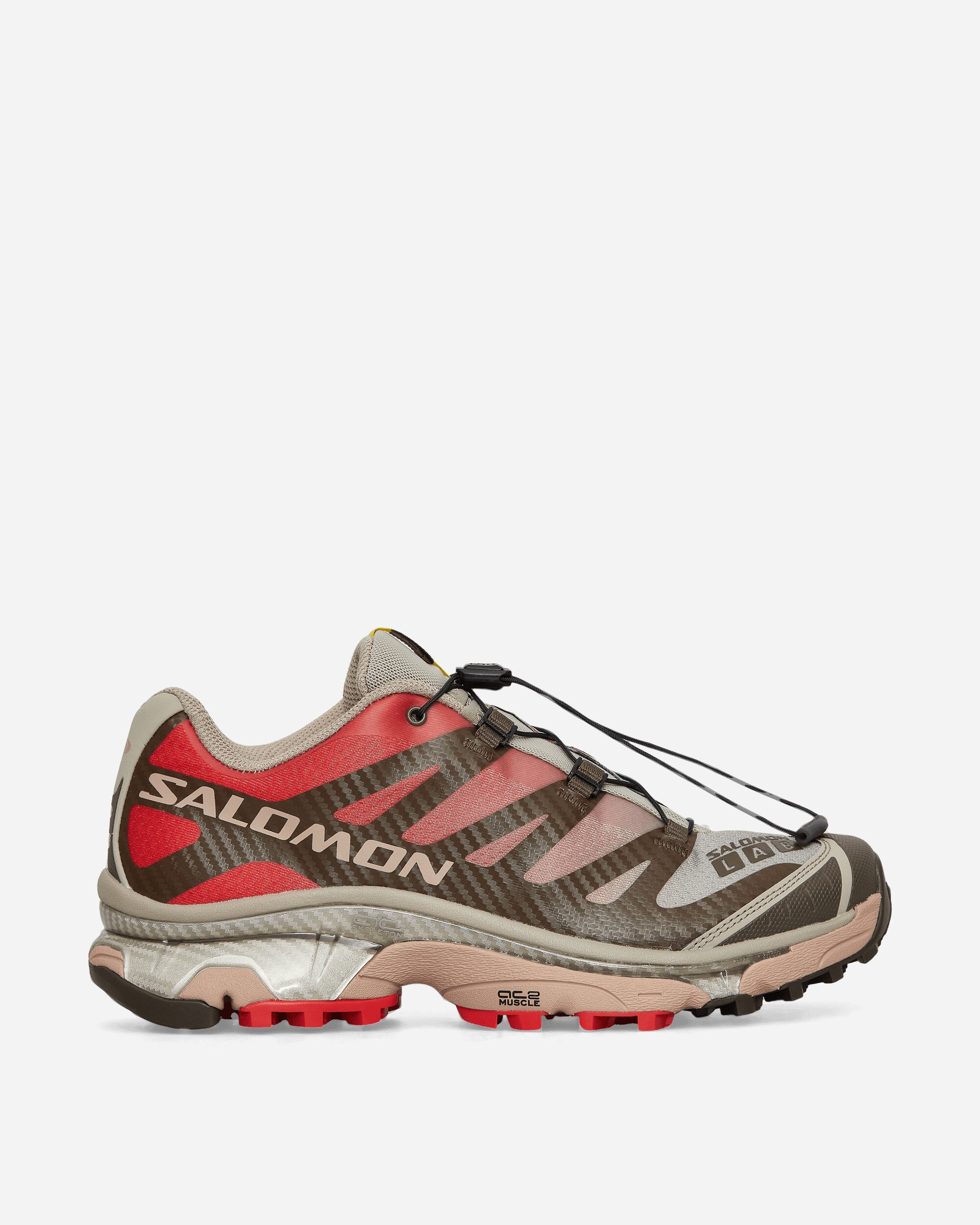 Salomon Xt-4 Og Wren/Vintage Khaki/Aurora Red Sneakers Low L47299500