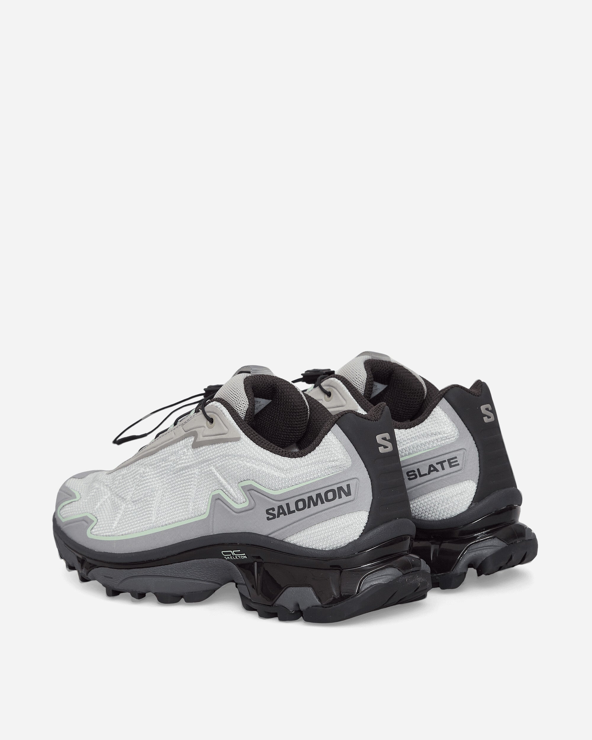 Salomon Xt-Slate Advanced Metal/Gray Flannel/Green Sneakers Low L47305500