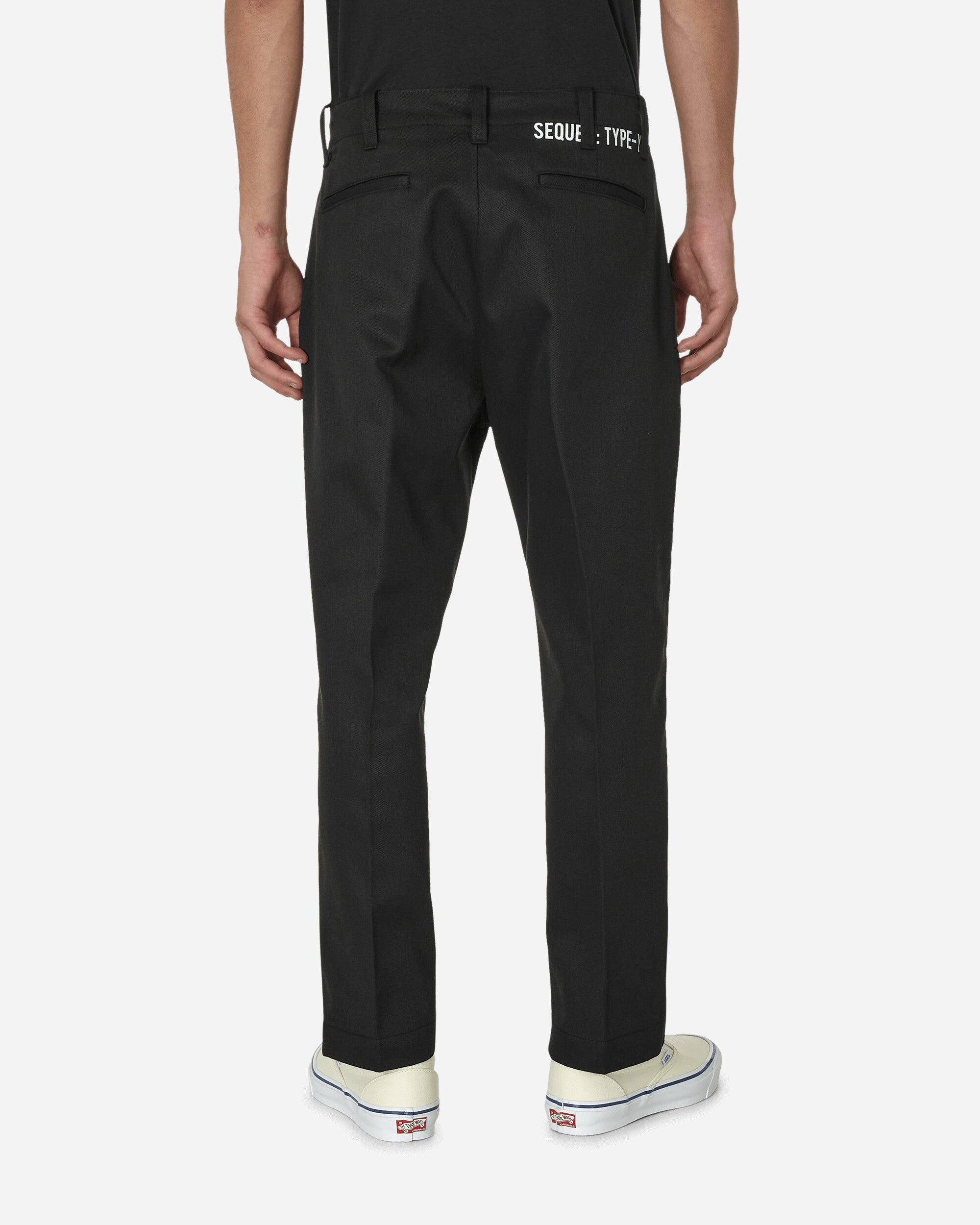 Sequel Chino Pants (Type-Xf) Black Pants Trousers SQ-23SS-PT-01 1