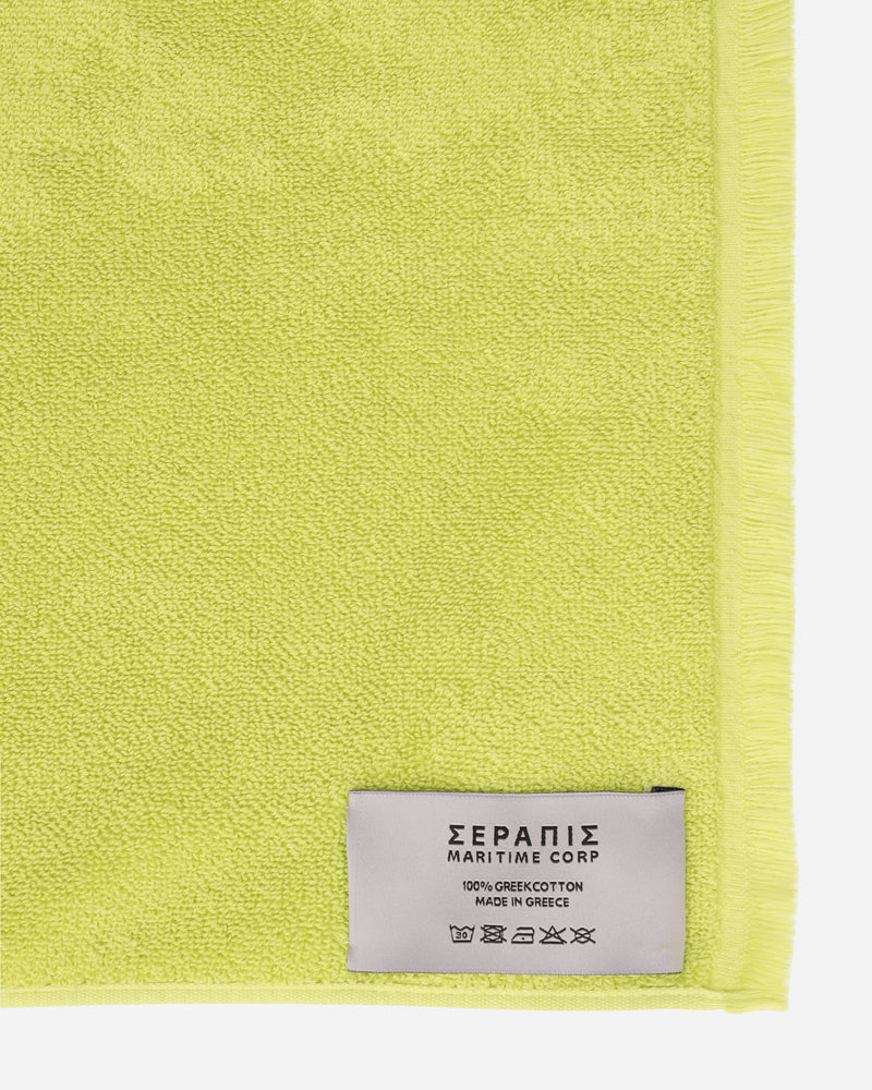 Serapis Estranged Spouse Towel Lime Homeware Bathtowels HW1-TO-5 005