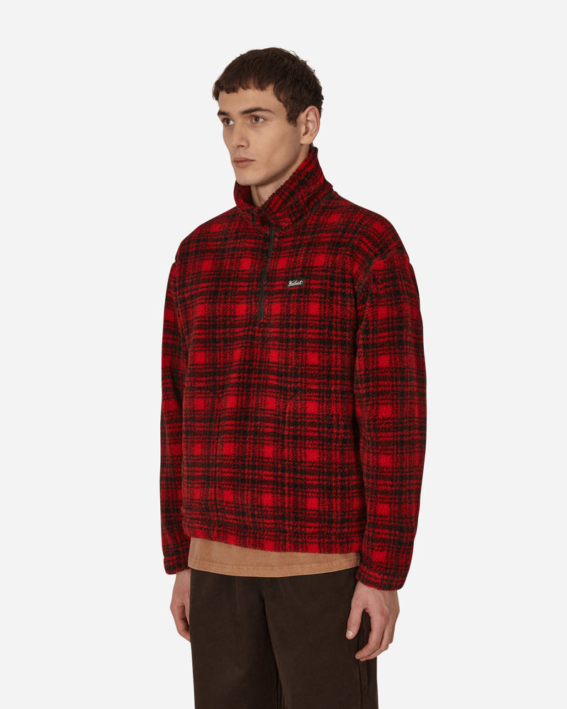 Serving The People Stp X Woolrich Half Zip Polar Fleece Red Hunting Coats and Jackets Jackets CFWOSW0157MRUT3291 593