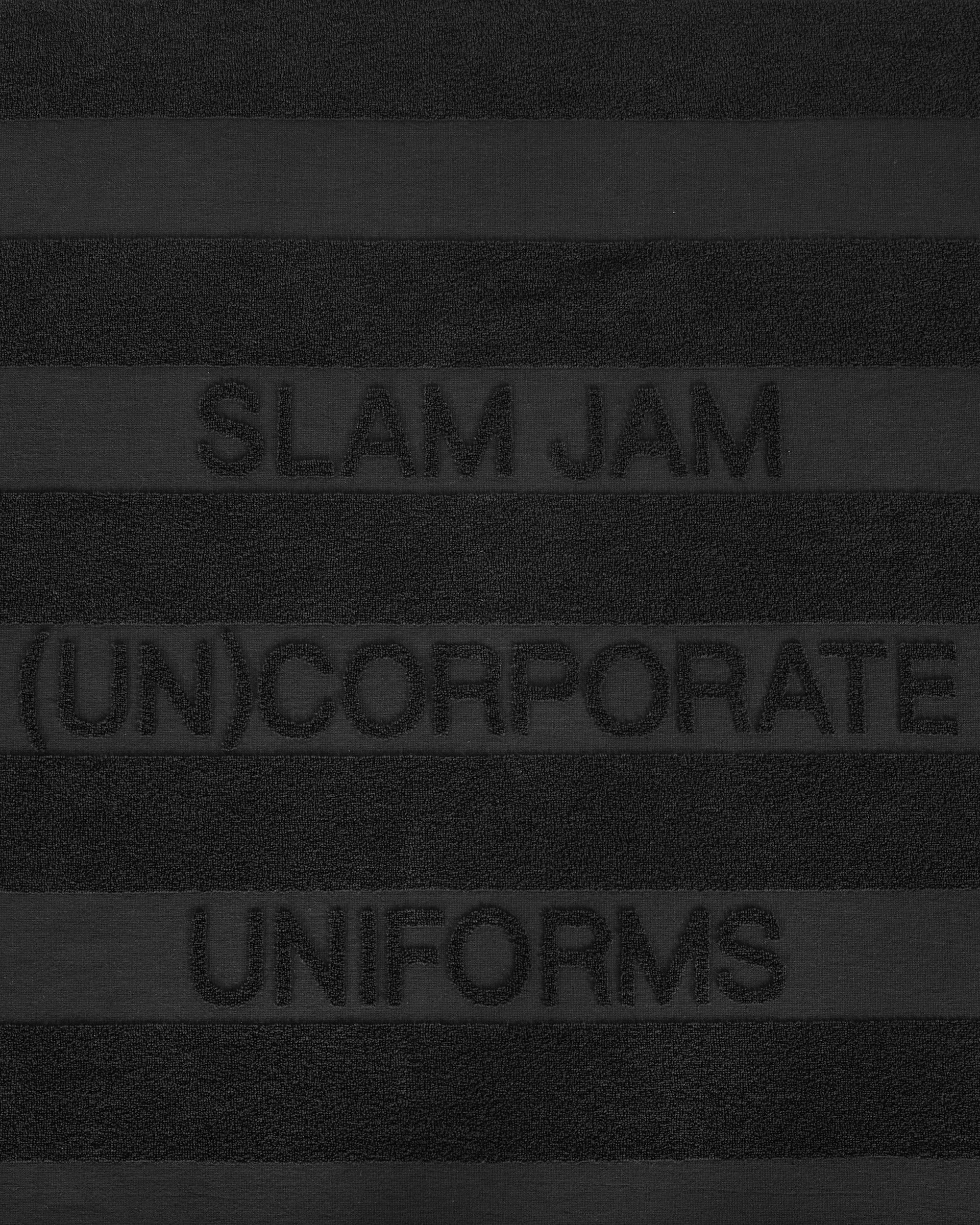 Slam Jam Beach Towel Black Swimwear Beach Towels SBU0001FA01 BLK0001